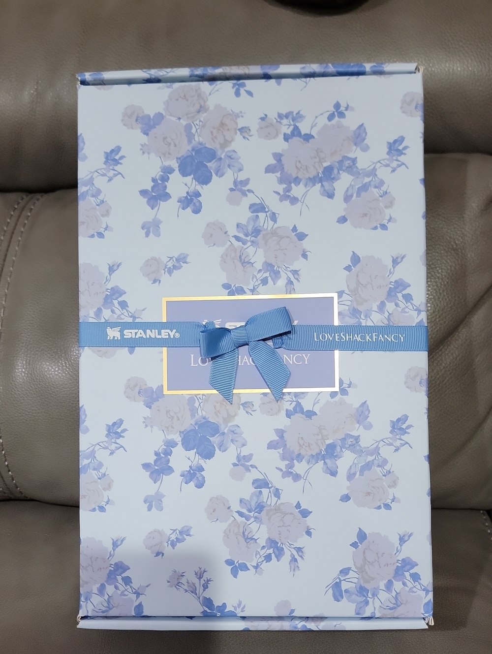 Stanley Loveshack Fancy Tumbler In Blue Floral Gift Box